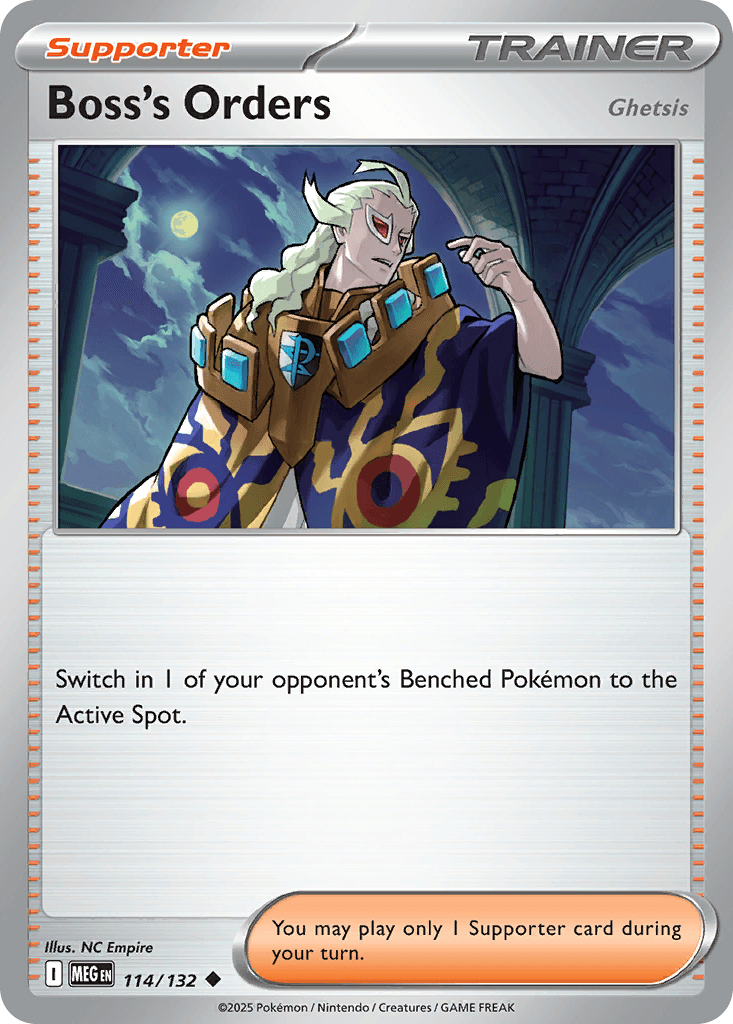Boss's Orders Mega Evolution