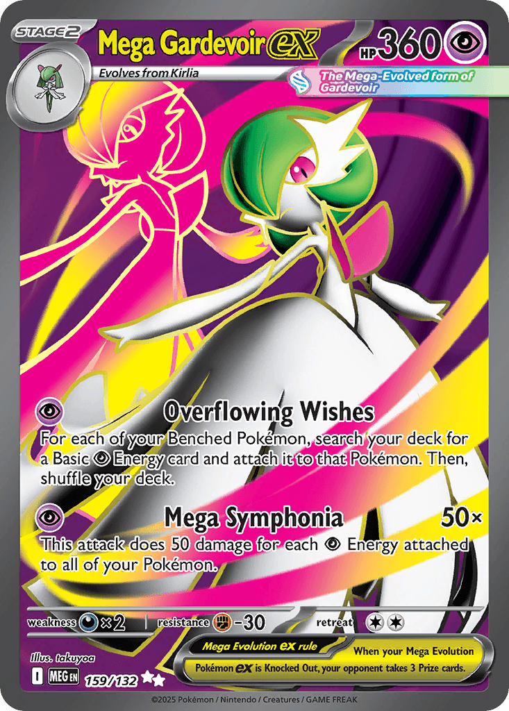 Mega Gardevoir ex Mega Evolution