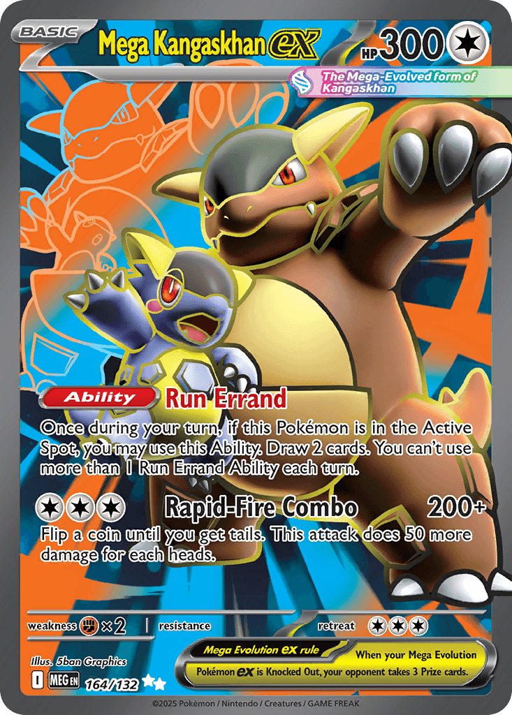 Mega Kangaskhan ex Mega Evolution