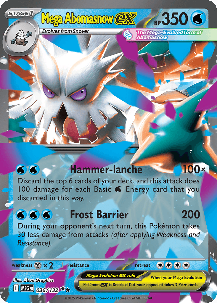 Mega Abomasnow ex Mega Evolution