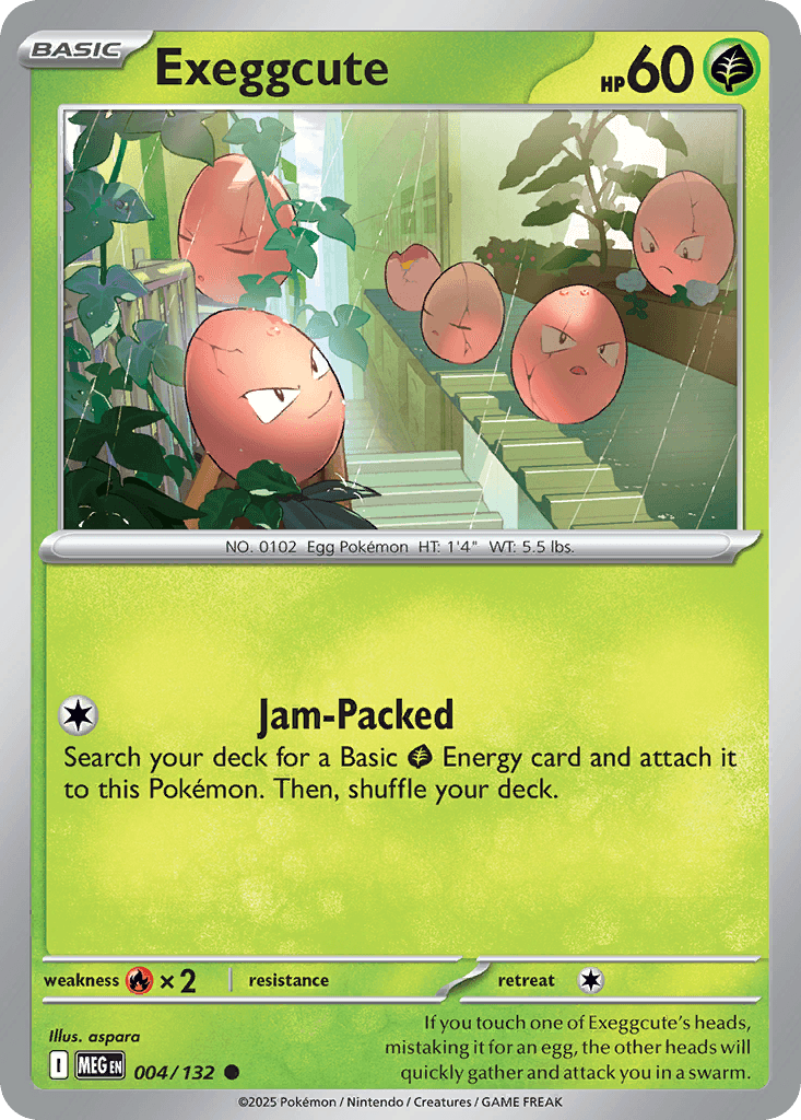 Exeggcute Mega Evolution