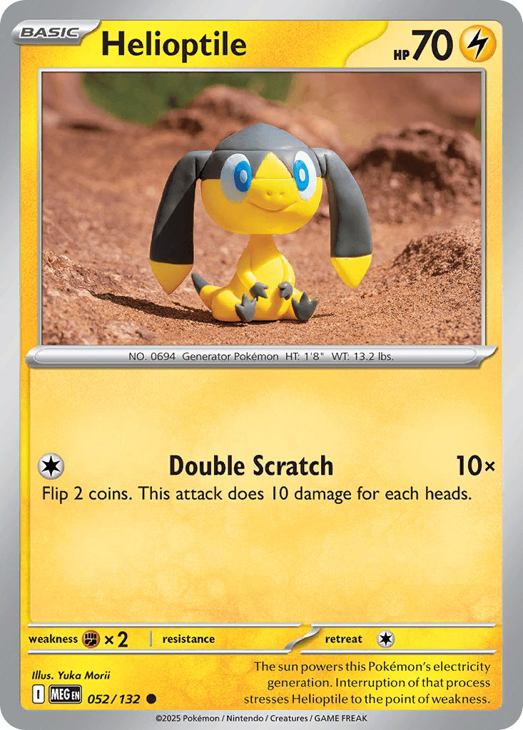 Helioptile Mega Evolution