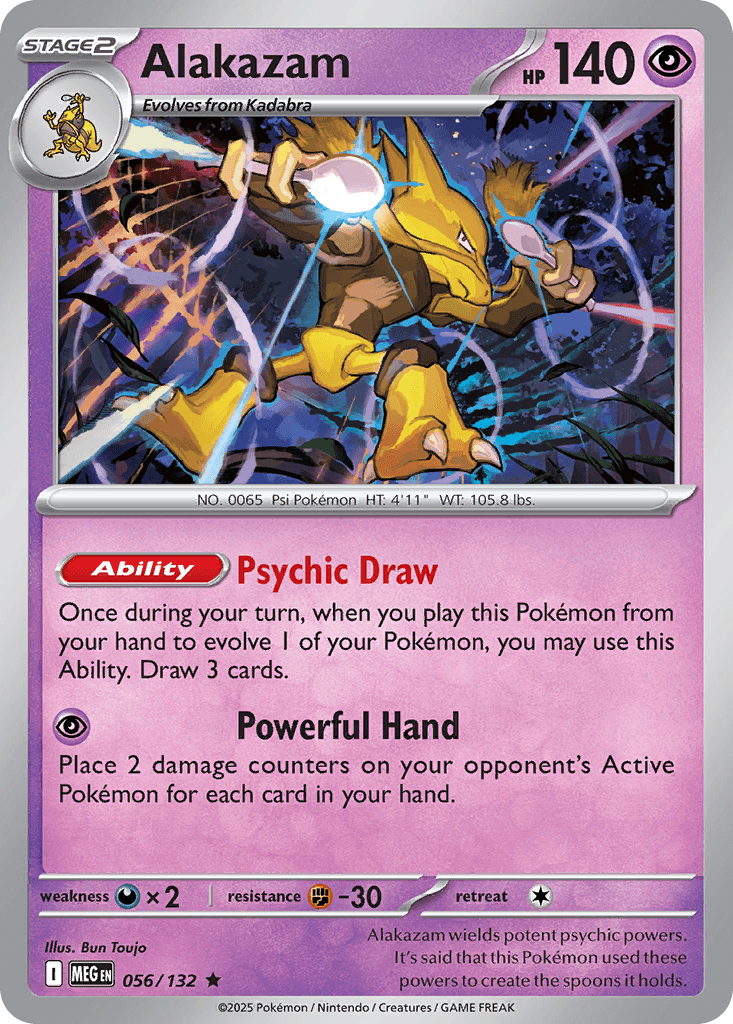 Alakazam Mega Evolution