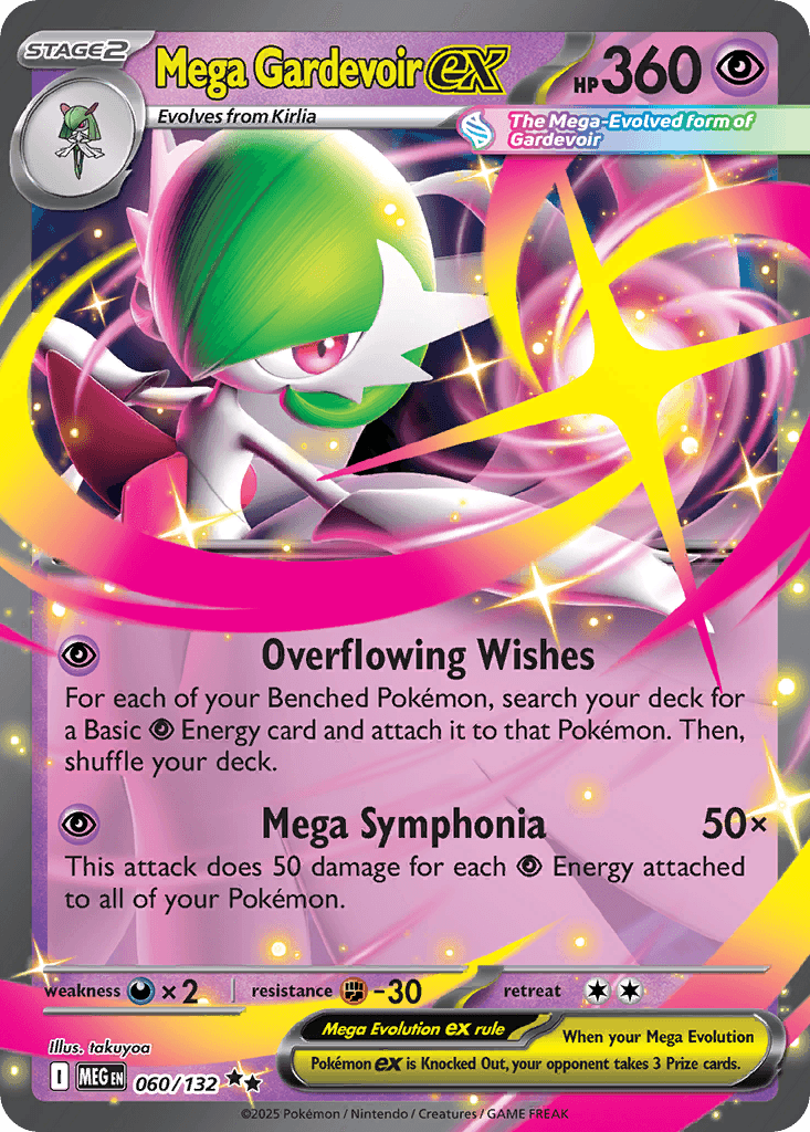 Mega Gardevoir ex Mega Evolution