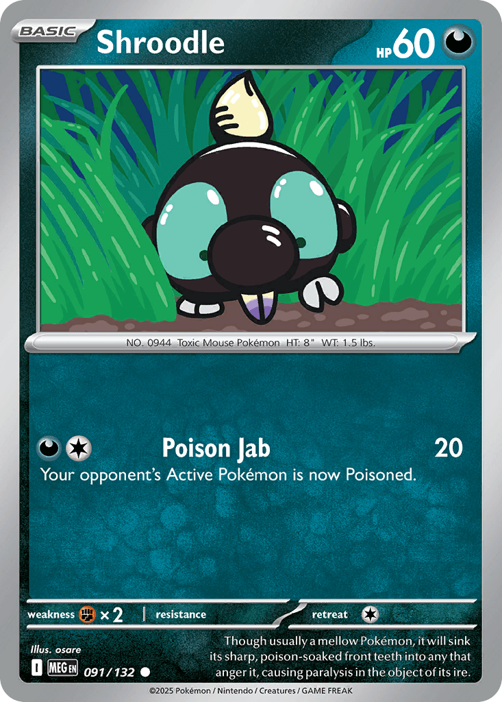 Shroodle Mega Evolution