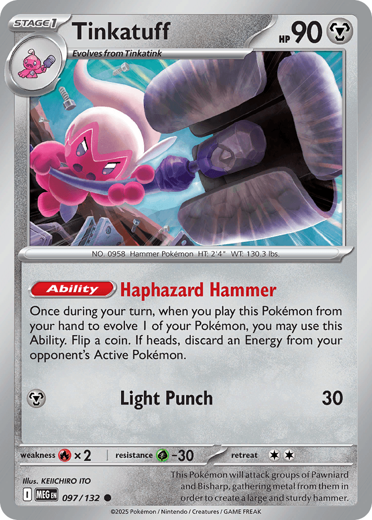 Tinkatuff Mega Evolution