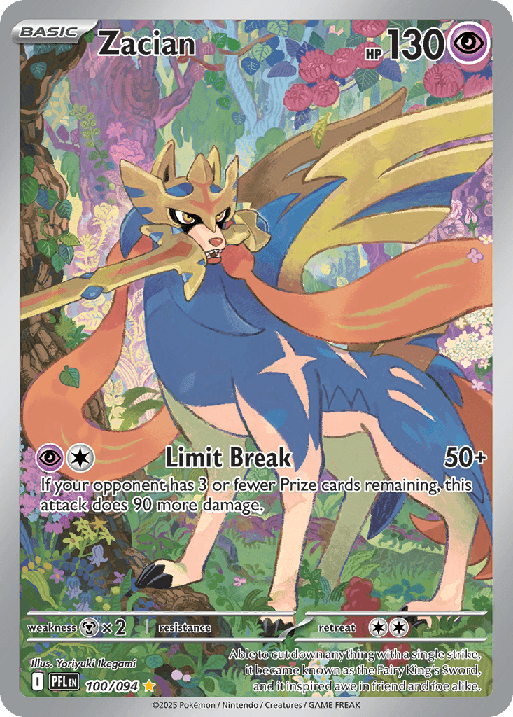 Zacian Phantasmal Flames