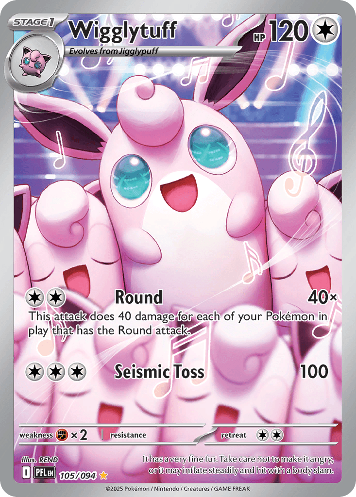 Wigglytuff Phantasmal Flames