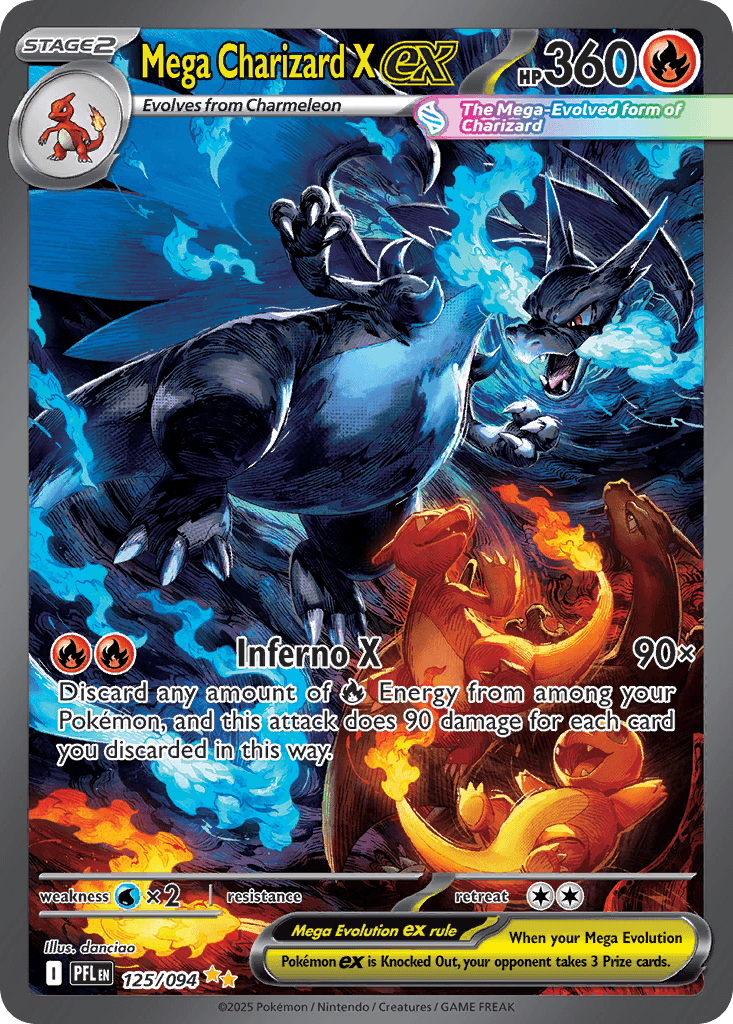 Mega Charizard X ex Phantasmal Flames