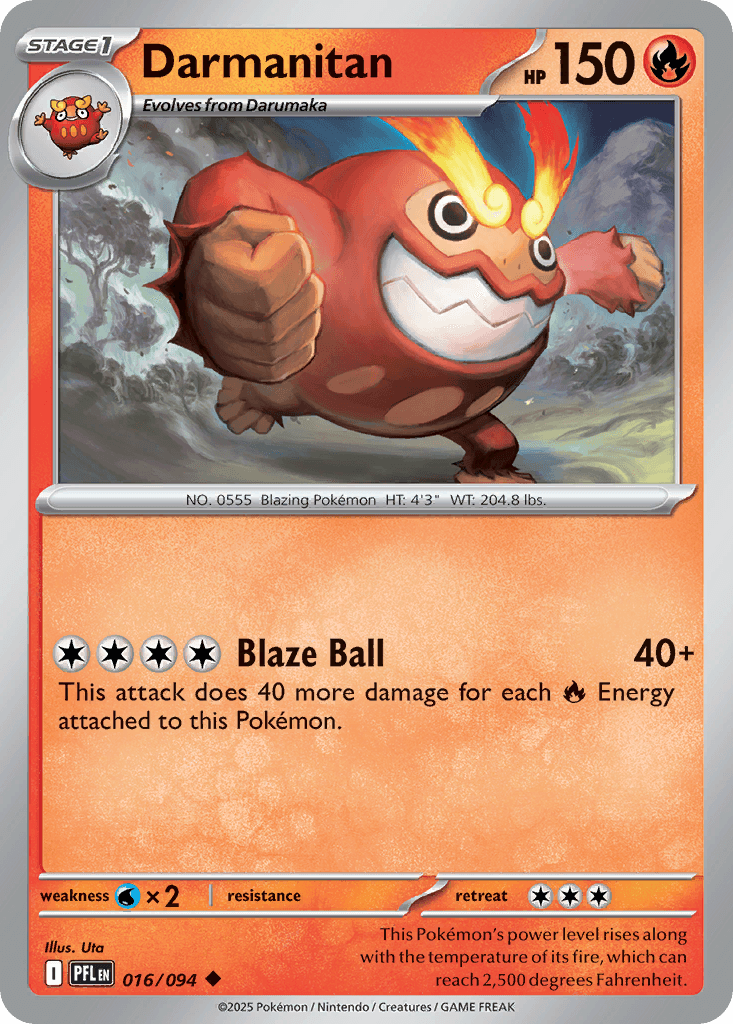 Darmanitan Phantasmal Flames