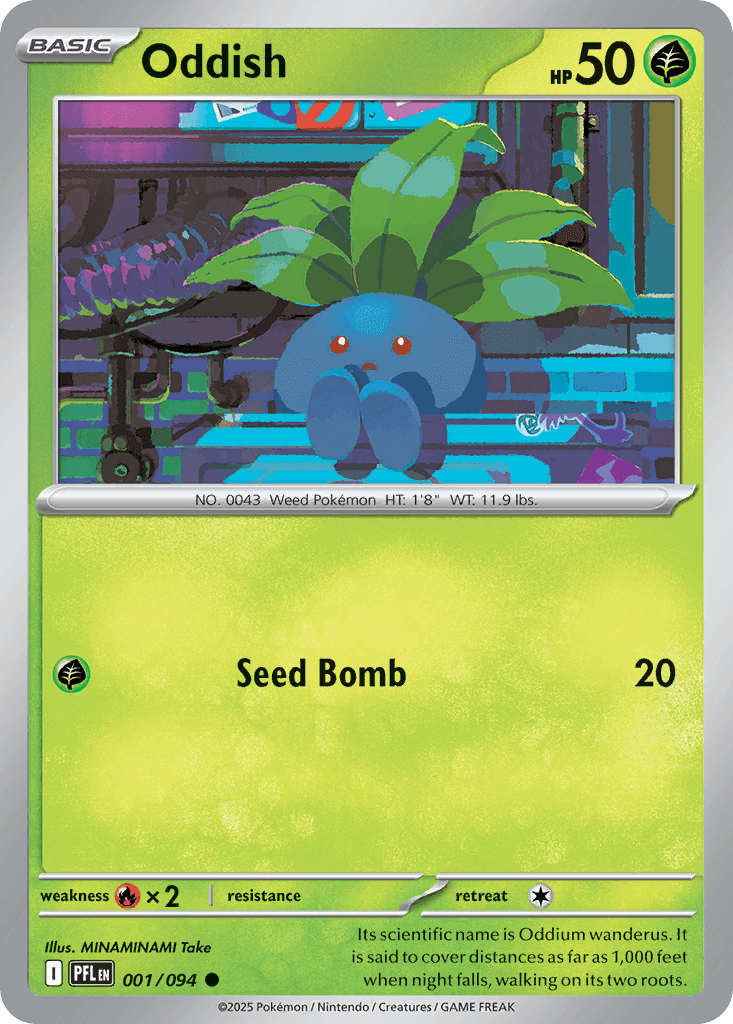 Oddish Phantasmal Flames
