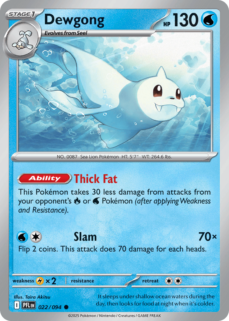 Dewgong Phantasmal Flames