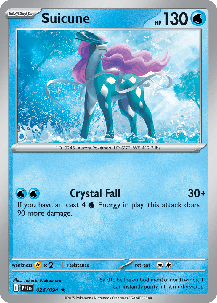 Suicune Phantasmal Flames