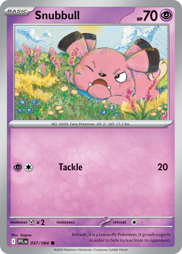 Snubbull Phantasmal Flames