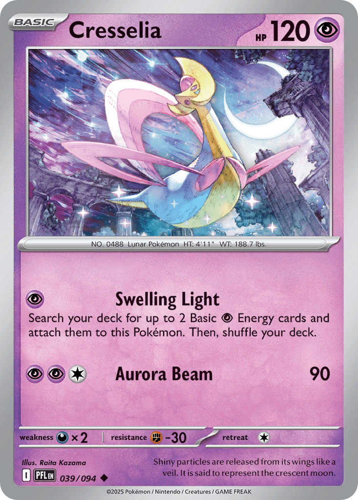 Cresselia Phantasmal Flames