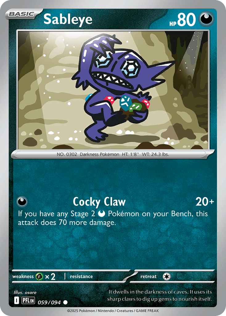 Sableye Phantasmal Flames