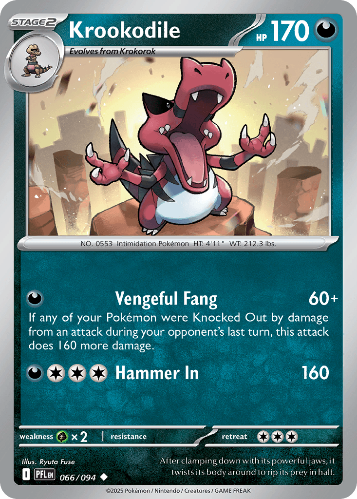 Krookodile Phantasmal Flames