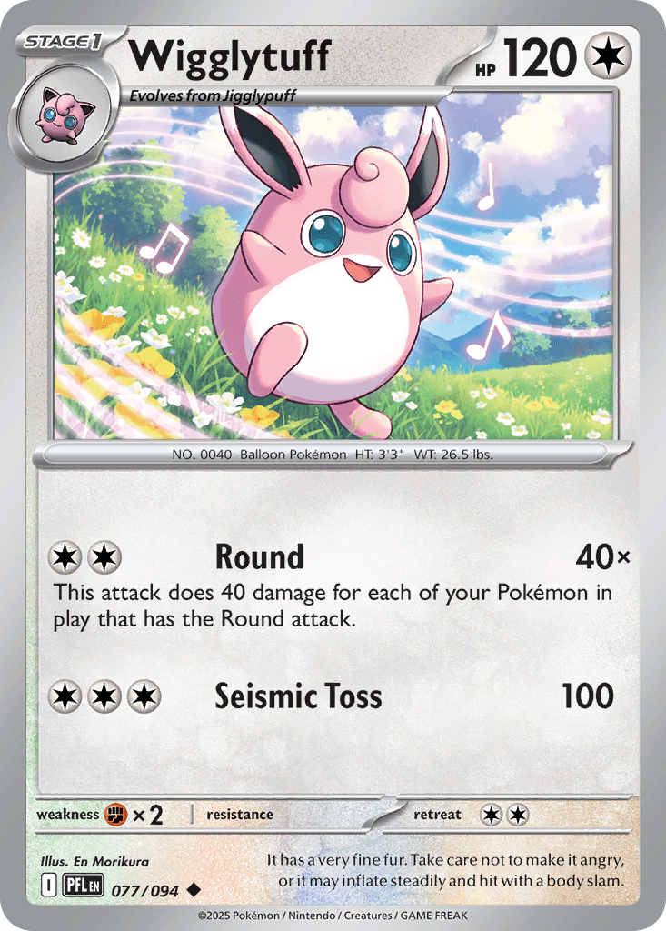 Wigglytuff Phantasmal Flames