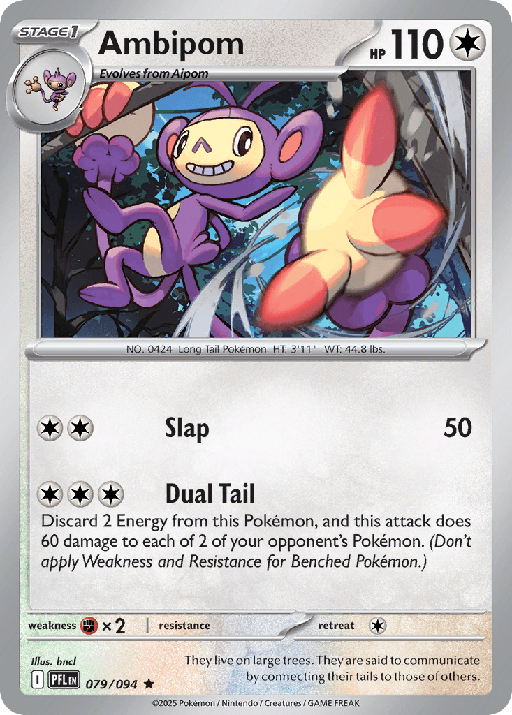Ambipom Phantasmal Flames