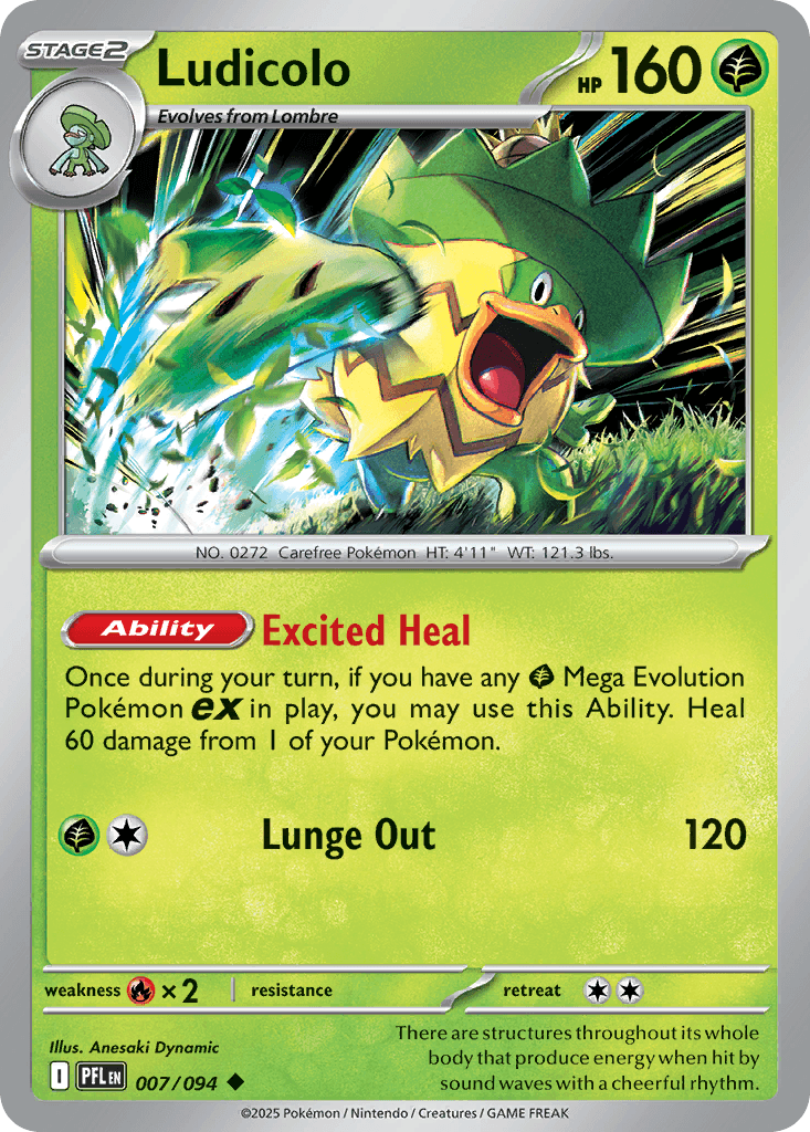 Ludicolo Phantasmal Flames