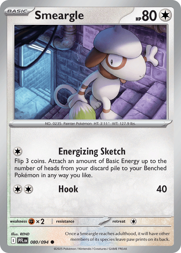 Smeargle Phantasmal Flames