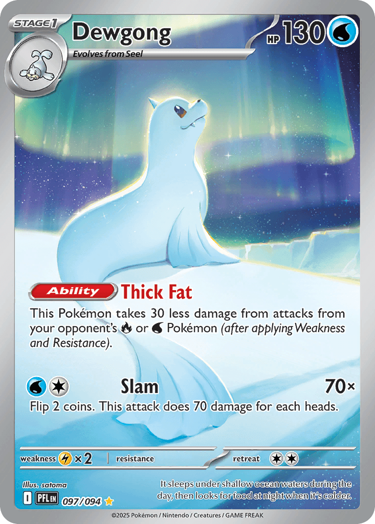Dewgong Phantasmal Flames