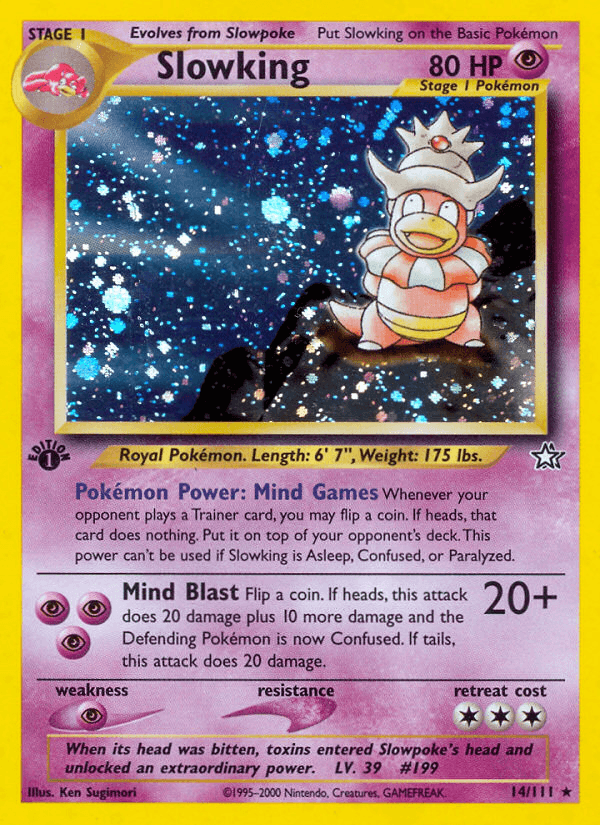 Slowking Neo Genesis