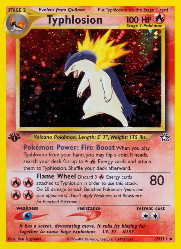 Typhlosion Neo Genesis