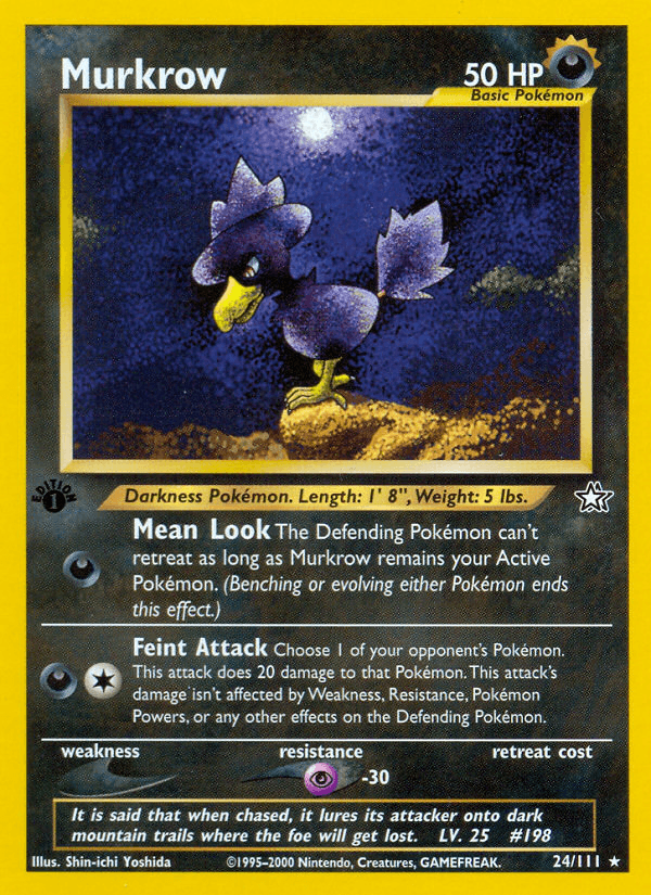 Murkrow Neo Genesis