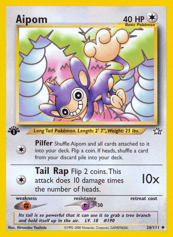 Aipom Neo Genesis