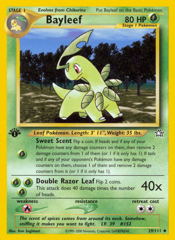 Bayleef Neo Genesis