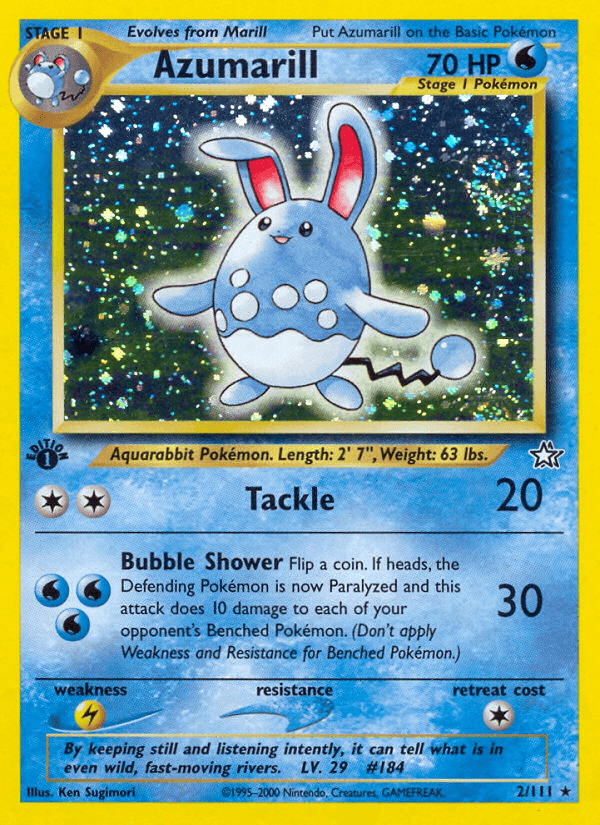 Azumarill Neo Genesis