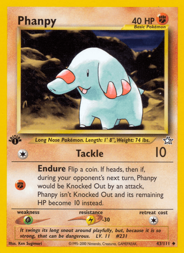 Phanpy Neo Genesis