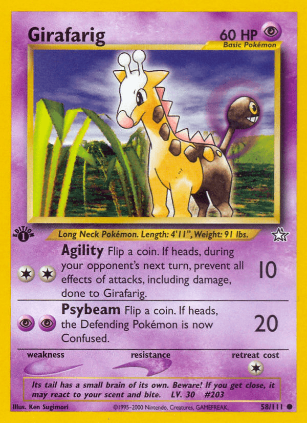 Girafarig Neo Genesis