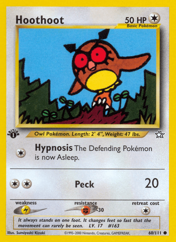 Hoothoot Neo Genesis