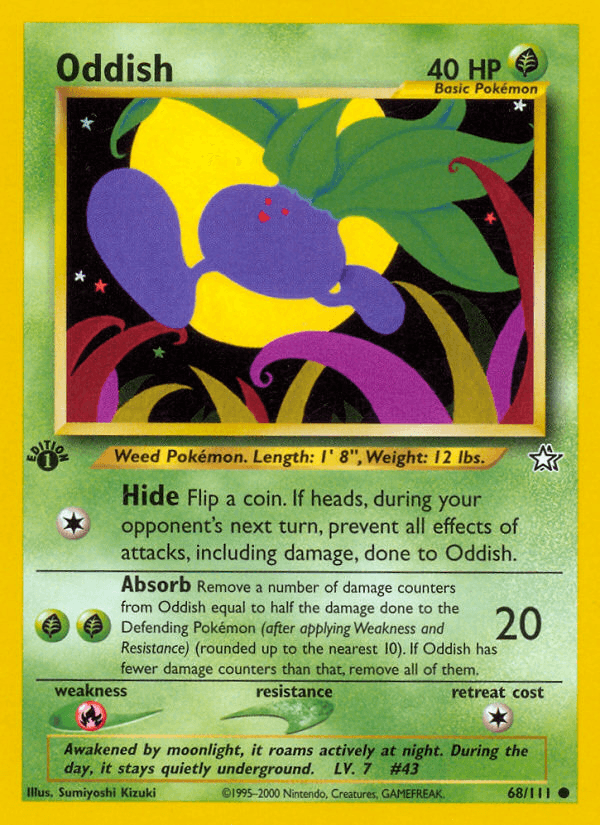 Oddish Neo Genesis