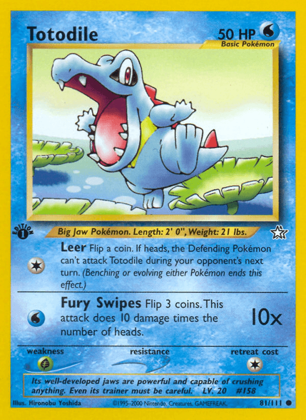 Totodile Neo Genesis