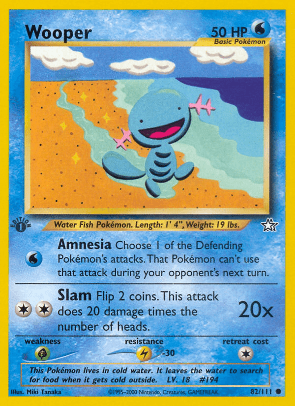 Wooper Neo Genesis