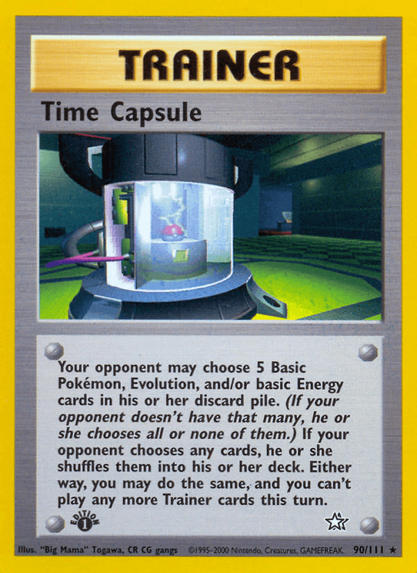 Time Capsule Neo Genesis
