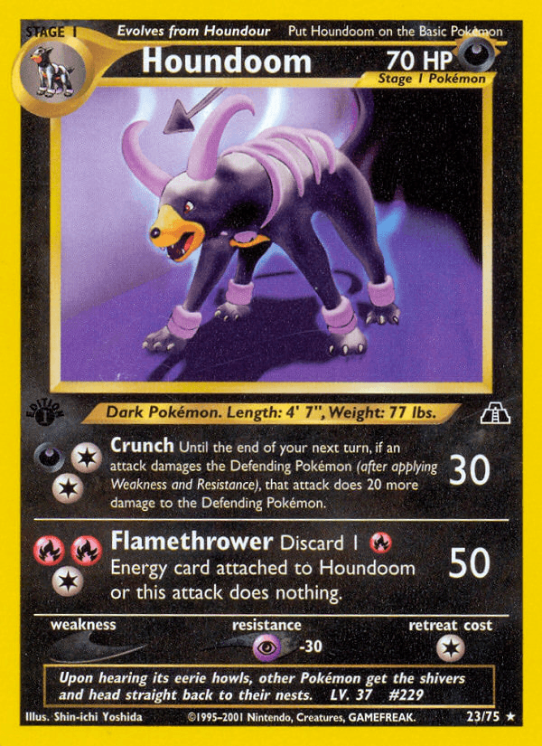 Houndoom Neo Discovery