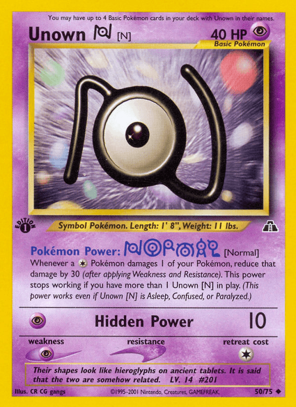 Unown [N] Neo Discovery