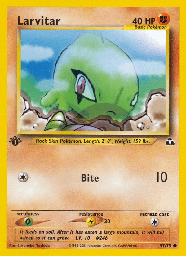 Larvitar Neo Discovery