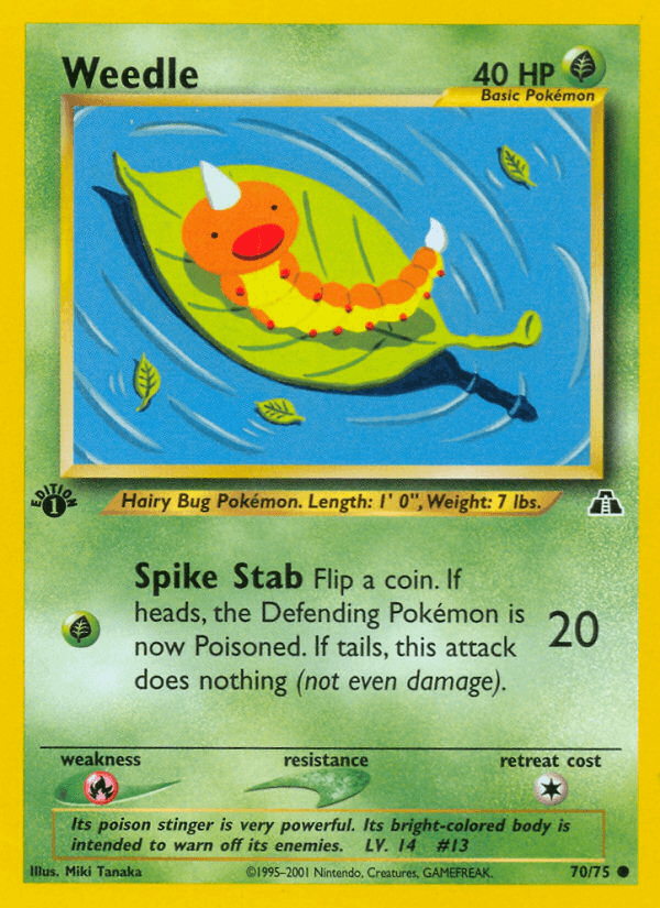Weedle Neo Discovery