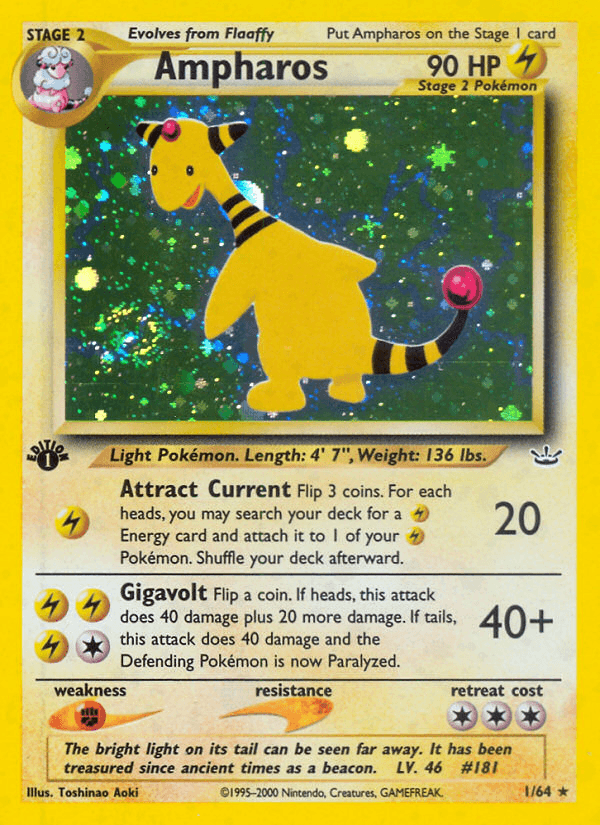 Ampharos Neo Revelation