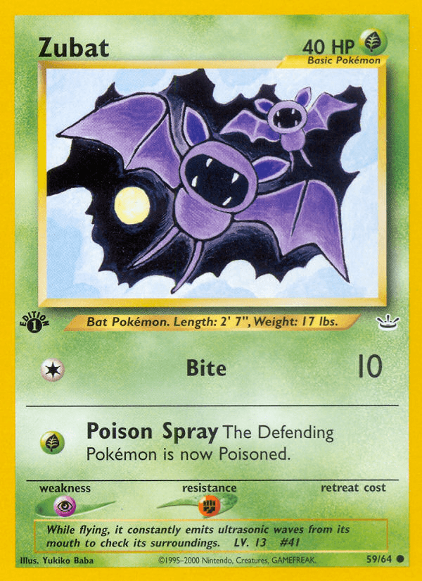 Zubat Neo Revelation