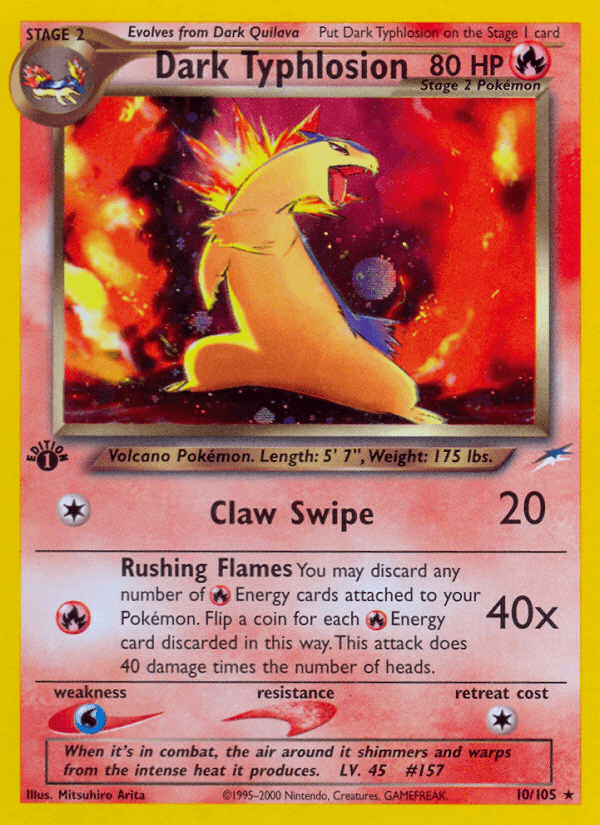 Dark Typhlosion Neo Destiny