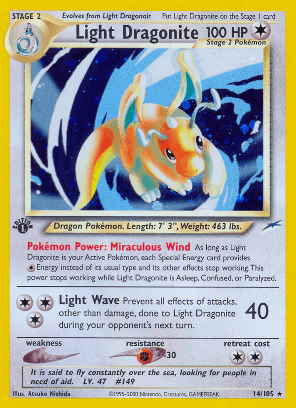 Light Dragonite Neo Destiny