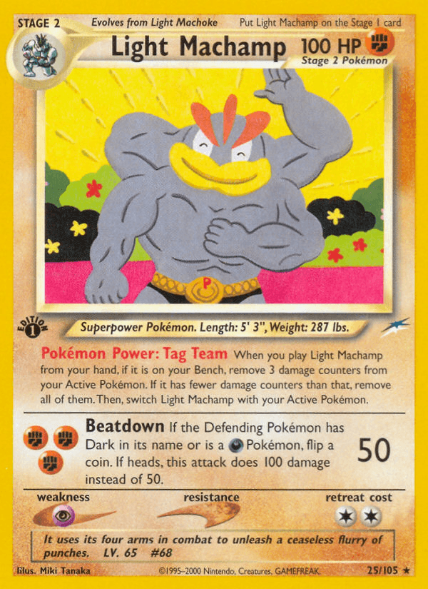 Light Machamp Neo Destiny