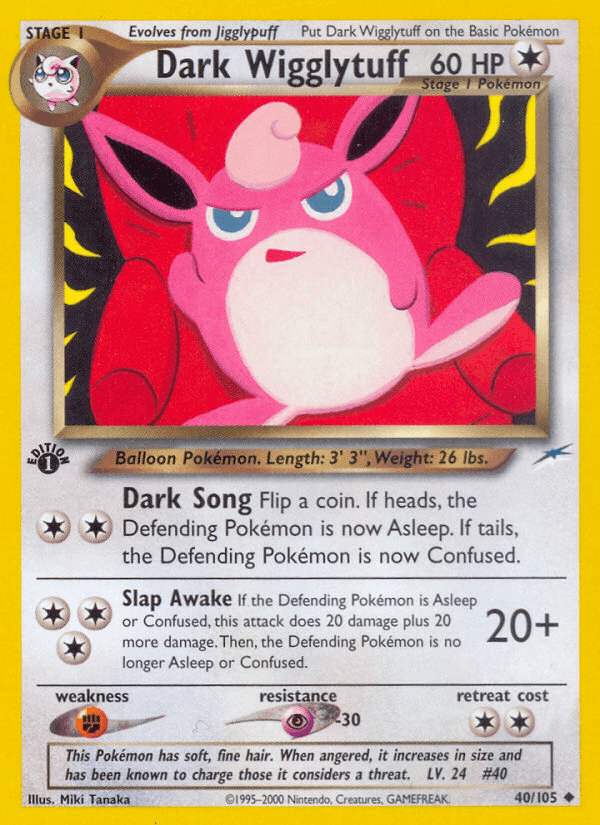 Dark Wigglytuff Neo Destiny