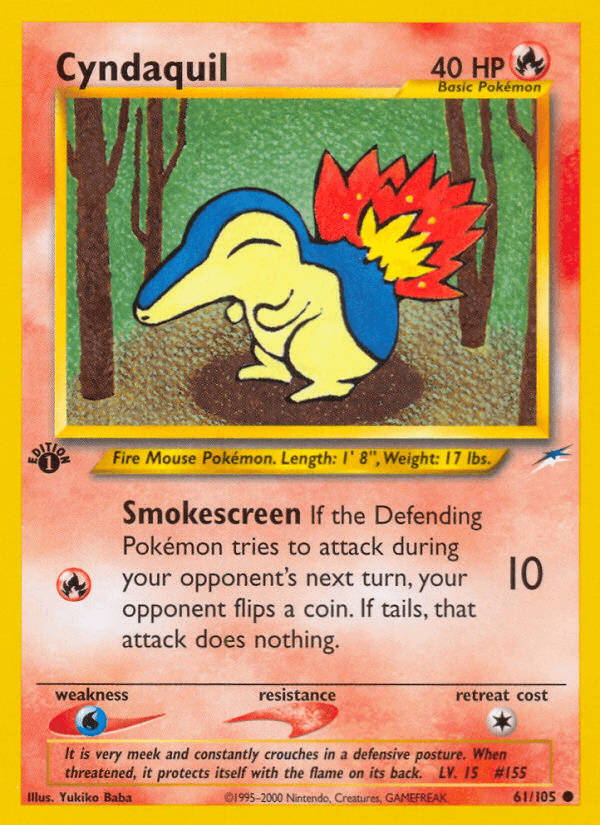 Cyndaquil Neo Destiny